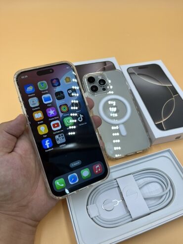 телефон fly fs506 cirrus 3: IPhone 16 Pro Max, Natural Titanium, Face ID