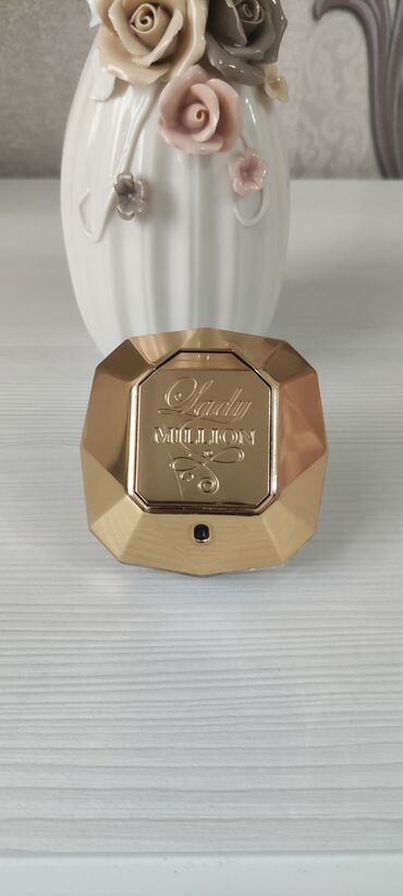 dior parfum: Lady million orjinal parfum,gorunduyu qədər qalib