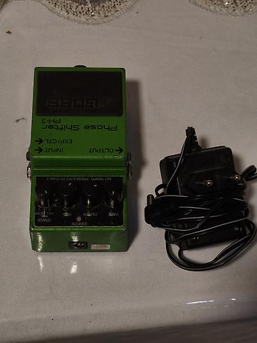 Boss PH-3 Phase Shifter – saz pedalı - Rəng: yaşıl, klassik Boss