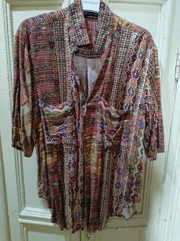 klassik koynekler: Zara. brend. Кофточка. Новая. Женская. размер 46-48