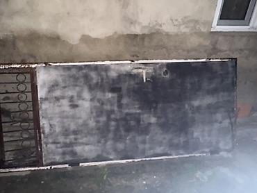 Metall qapı (daşınacaq panel) - Material: tam metal təbəqə, perimetr