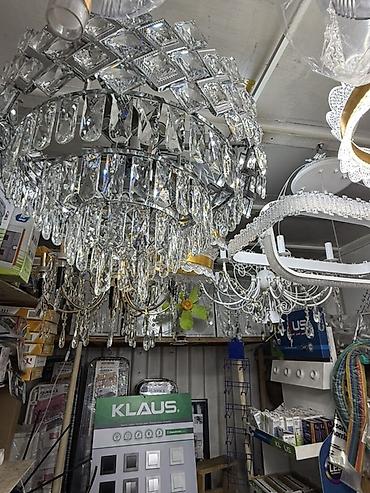 Люстры: Кристальная подвесная люстра - Тип: потолочная люстра с каскадным — 2