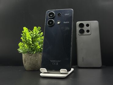 самова: Redmi, Redmi Note 13, Б/у, 256 ГБ, цвет - Черный, 2 SIM