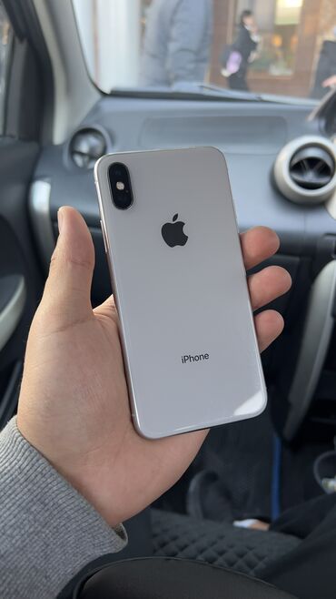 айфон 6 плюс цена бишкек: IPhone X, Колдонулган, 256 ГБ, Ак, 80 %