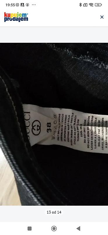 Farmerke: Farmerke, Gucci, bоја - Crna — 13
