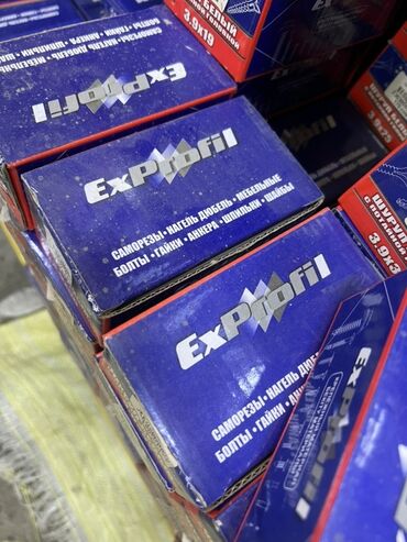 полимерный клей: ExProfil предлагает широкий ассортимент крепежных изделий, включая