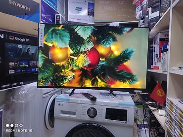 Телевизоры: Новогодняя акция Телевизор samsung 45 smart android 110 см — 25