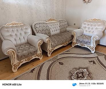 Digər mebel: F99Divan kreslo dəsti satılır 350₼. Ünvan Sumqayıt. 7616. Fatimə99 — 1