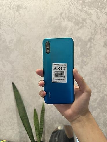 redmi a9: Redmi, Redmi 9A, Б/у, 32 ГБ, цвет - Синий, 2 SIM — 1