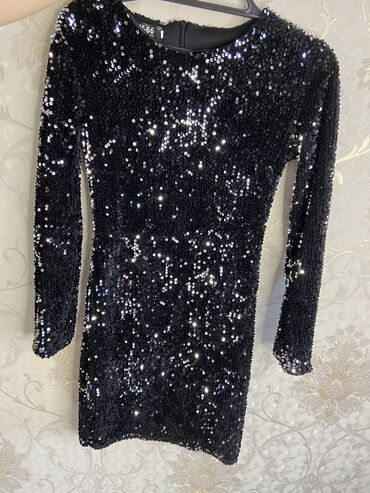 платье классическое: Вечернее платье, Классическое, Короткая модель, С рукавами, S (EU 36), M (EU 38)