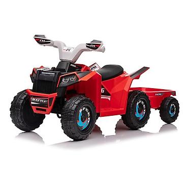 crocs papuce bele: ATV na baterije sa prikolicom TS-039 Crvena – TS-039AT CR-40 Dečiji — 1