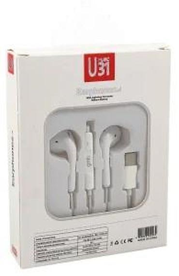 Slušalice: Žičane slušalice U31 Music – USB‑C - Tip konektora: USB Type‑C — 11