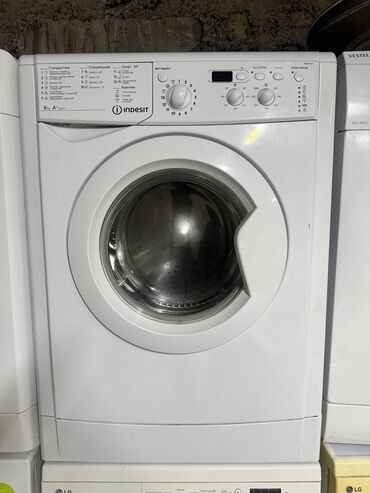 Стиральные машины: Стиральная машина Indesit, Б/у, Автомат, До 6 кг, Компактная — 16