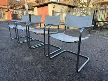 Stilske stolice: Mart Stam retro stolice / fotelje - CENA ZA SVE U korektnom stanju 🪑 — 11