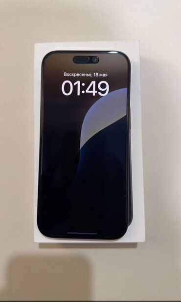 iphone 14 pro max бесплатно: IPhone 14 Pro, Б/у, 128 ГБ, Black Titanium, Коробка, 91 %