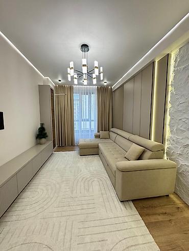 nova grant: 2 комнаты, 79 м², Асанбай мкр Элитка, 12 этаж, Дизайнерский ремонт — 1