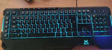 игровой компьютер бу: Продаю клавиатуру DELLUX если нужно с обычной мышкой. Пишите либо в