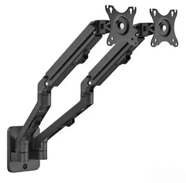 Druga oprema za računare i laptopove: Gembird podesivi zidni nosač za 2 ekrana - Zidni dvokraki nosač za — 3