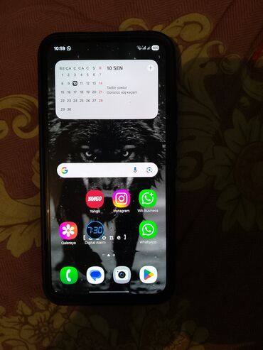 Audi: Samsung Galaxy A54 5G, rəng - Qara, Barmaq izi