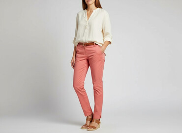 Women's Pants: CAMAIEU, Spodnie materiałowe damskie, rozmiar S