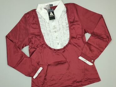 czerwone bluzki koronkowe: Bluzka Damska, L, stan - Idealny