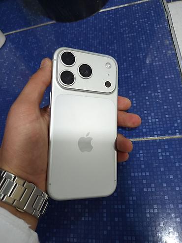 ayfon 16 qiyməti: IPhone 17 Pro, 256 GB, Gümüşü, Simsiz şarj — 1