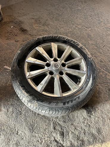 Ehtiyat hissələri: Toyota Land cruizer təkəri yeni kimidir disk ilə 4 ədəd qış təkəri 1 i — 1