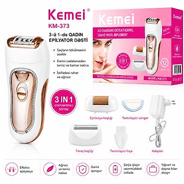 №: 11399 Məhsulun adı: Epilyator Kemei KM-373 3in1 Brend: Kemei