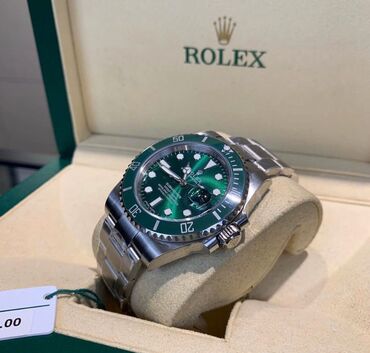 швейцарские часы patek philippe: Rolex Submariner Date Hulk 116610LV ️Премиум качество ️Диаметр 40 мм