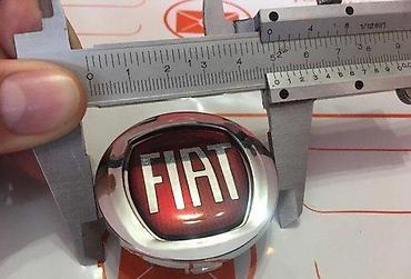 skuteri 200 kubika: ČEPOVI POKLOPCI ZA FELNE FIAT 3D 50 MM / 43 MM - ORIGINALNI | — 2