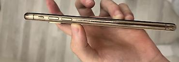 x r iphone: IPhone Xs Max, 128 GB, Qızılı, Qırıq, Simsiz şarj, Face ID — 4
