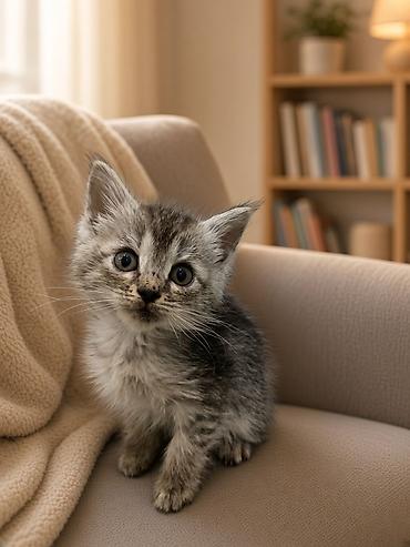 турецкая кошка: 1 месяц, Девочка — 1