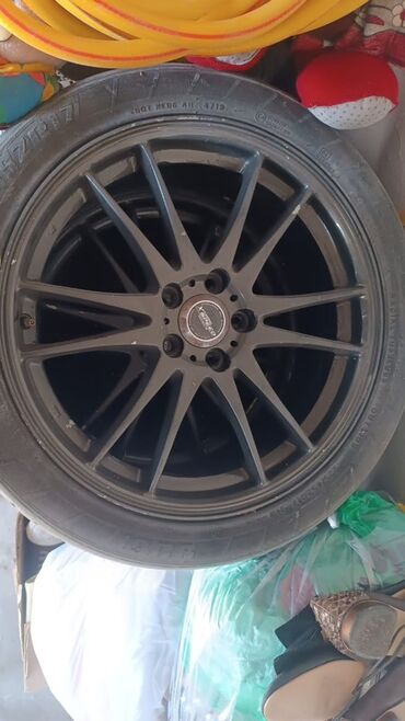 спортивные рули: Дөңгөлөктөр монтажда 215 / 45 / R 17, 1 даана, Жеңил унаалар, Куйма, тешиктери - 5