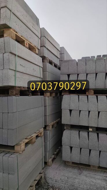 Тротуарные бордюры: Бордюр дорожный Бордюр порабрик Бордюр тротуарная Бордюр — 5