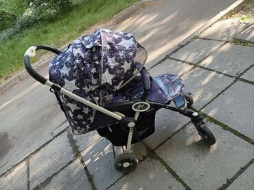 Коляски: Коляска, цвет - Фиолетовый, Б/у