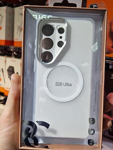 Samsung S26 Ultra üçün şəffaf silikon telefon örtüyü - Model at lalafo.az Samsung S26 Ultra üçün şəffaf silikon telefon örtüyü - Model