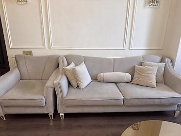 lalafo 2 ci el mebel: Divan, İşlənmiş, Açılmayan, Bazasız, Nabuk, Çatdırılma yoxdur — 3
