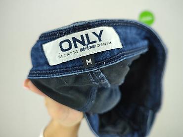 jeans short: ONLY, Spodnie 3/4 damskie, rozmiar M — 4