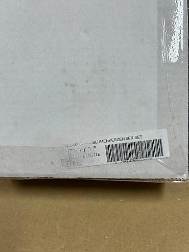 Sveće i svećnjaci: Set od 6 sveća u obliku cveta - Šareni set dekorativnih sveća u — 7