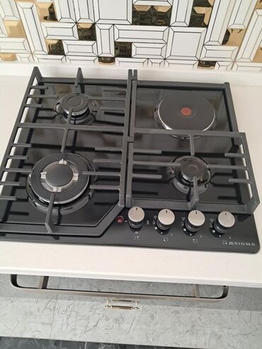 Plitələr və bişirmə panelləri: Plitə Sigma, Qarışıq, Quraşdırılan, 4 gözlü, Yeni