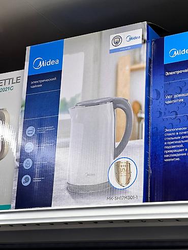 Электрический чайник Midea MK-SH17M301-1 - Объем 1,7 л — оптимально