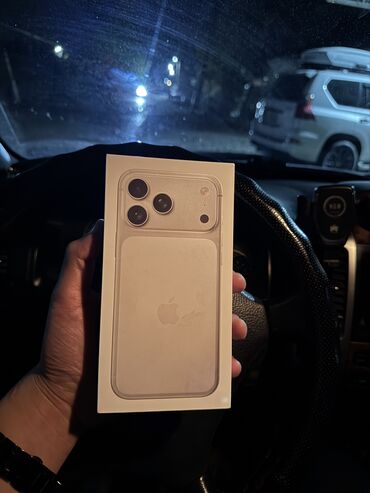 телефон мекен: IPhone 17 Pro Max, Новый, 256 ГБ, 100 %