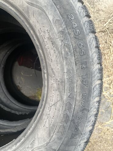 диски апалон: Шины 235 / 65 / R 17, Зима, Б/у, 1 шт, Внедорожные (АТ/МТ), Michelin