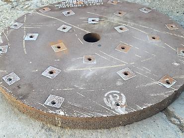 pecenjara za prasice na plin: Tocilo 560x40mm, rupa 50mm, za bocno brusenje sa rupama za — 8