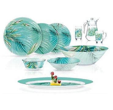 коралловый диск: Набор столовой посуды Luminarc Crazifolia, 46 предметов. В наличии 2 — 1