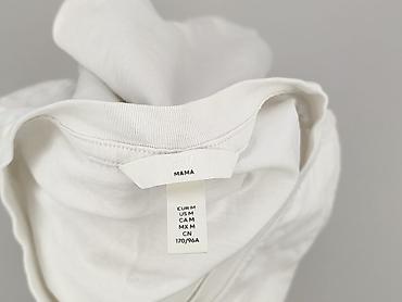 bluzki czarne basic: H&M Mama, T-shirt damski, rozmiar M — 4