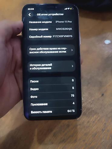 чехол айфон 5s: IPhone 11 Pro, Б/у, 64 ГБ, Серебристый, Чехол, 78 % — 7