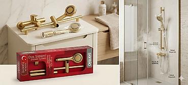 dormeo prekrivaci 4 u 1: Sensio Shower System – kompletan sistem za tuširanje - Moderan set za — 2