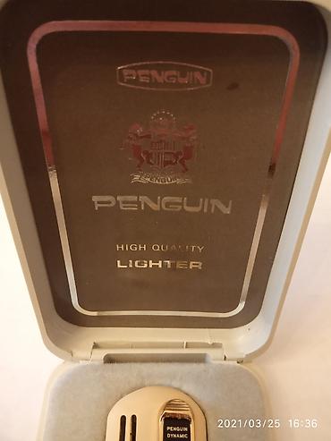 meta eynek: Penguin “High Quality Lighter” Kolleksionerlər üçün vintaj alışqan — 6