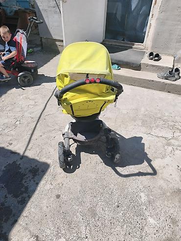 самокат 5в1: Детская прогулочная коляска Recaro с поворотным передним колесом — 1